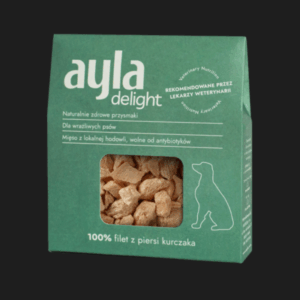 Liofilizowane Przysmaki dla psa AYLA Delight Filet z piersi kurczaka