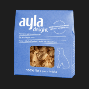 Liofilizowane Przysmaki dla psa AYLA Delight Filet z piersi indyka