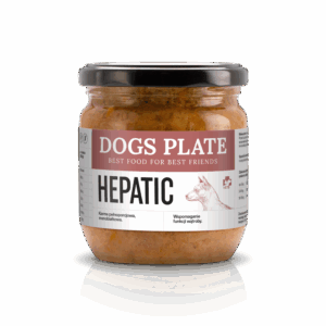 Dogs Plate Vet Hepatic