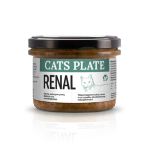 Cats Plate Vet Renal z wołowiną