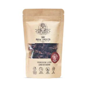 MR. BONES RAW TREATS VENISON LOIN - DZICZYZNA 45 G