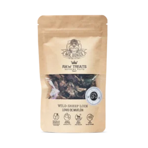 MR. BONES RAW TREATS WILD SHEEP LOIN - MUFLON 45 G